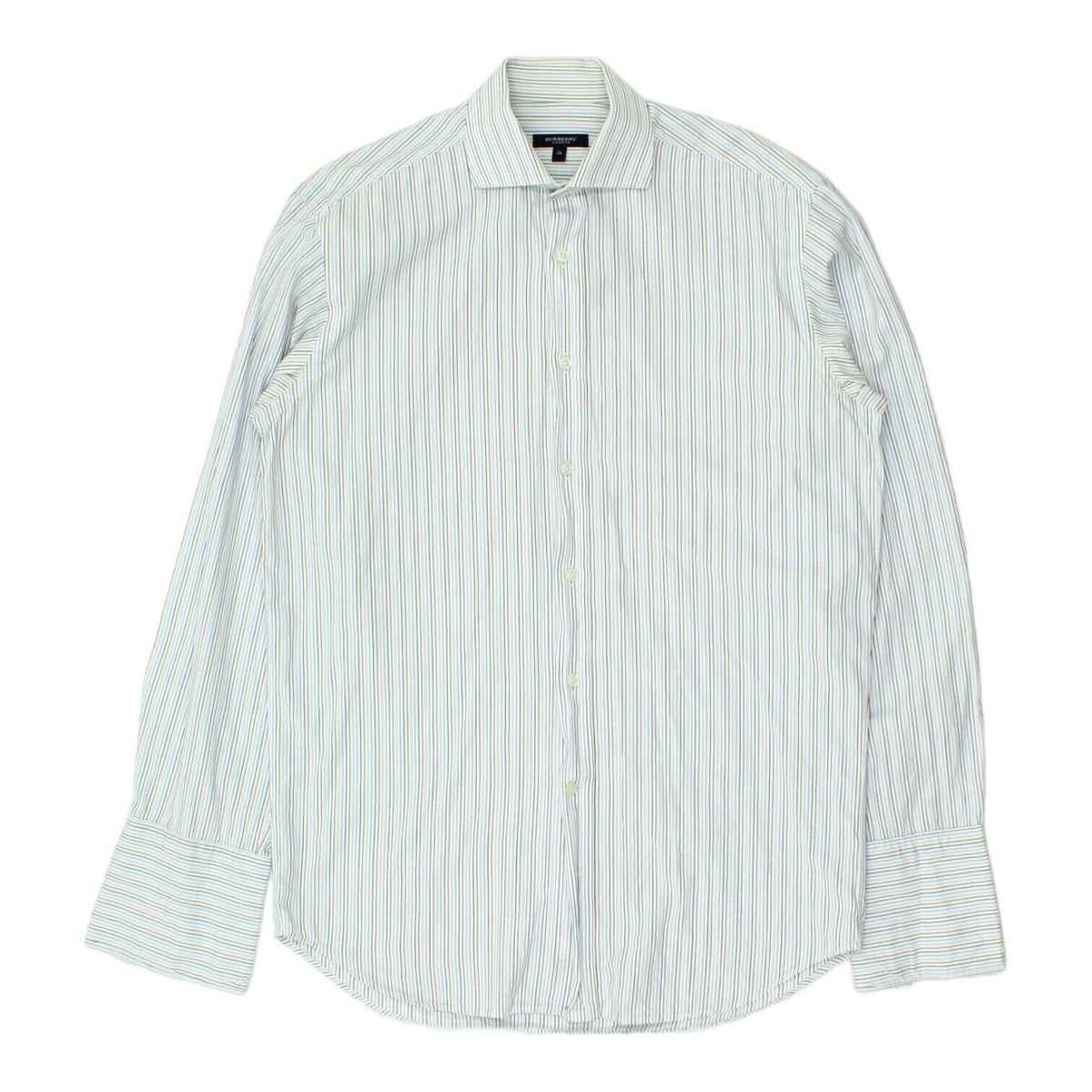 Burberry London Mens White Pin Stripe Spread Collar Shirt Vintage Designer VTG Graphic Tee – Everyday Comfort · Top Pick For Any Outfit