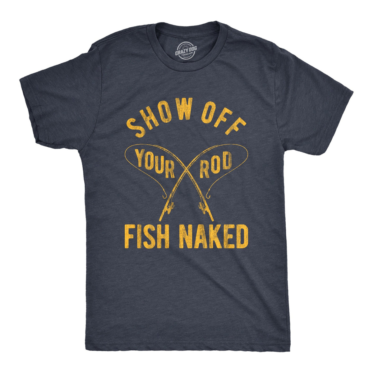 Funny Fishing Shirt Fisherman Gifts Present For Fisherman Love My Wife Gift For Dad Dad Shirts Hookers Show Off Your Rod Fish Naked Graphic Tee – Cozy Vibes · Top Pick For Any Outfit