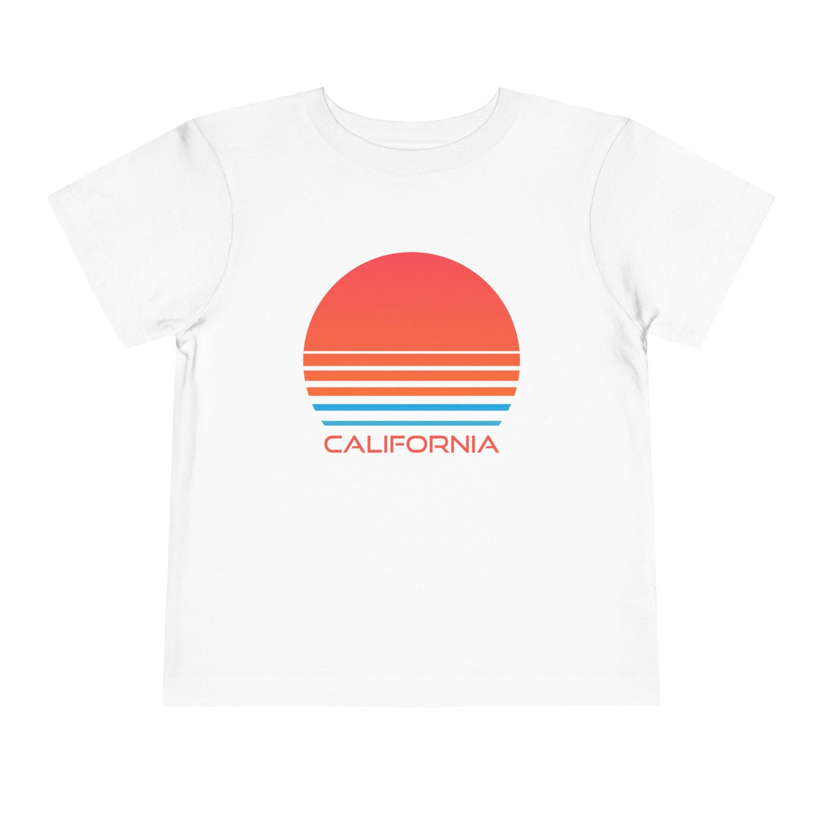 California Toddler TShirt Retro 80s Unisex Toddler California Shirt Personalization Available Graphic Tee – Feel-Good Design · Must-Have Style
