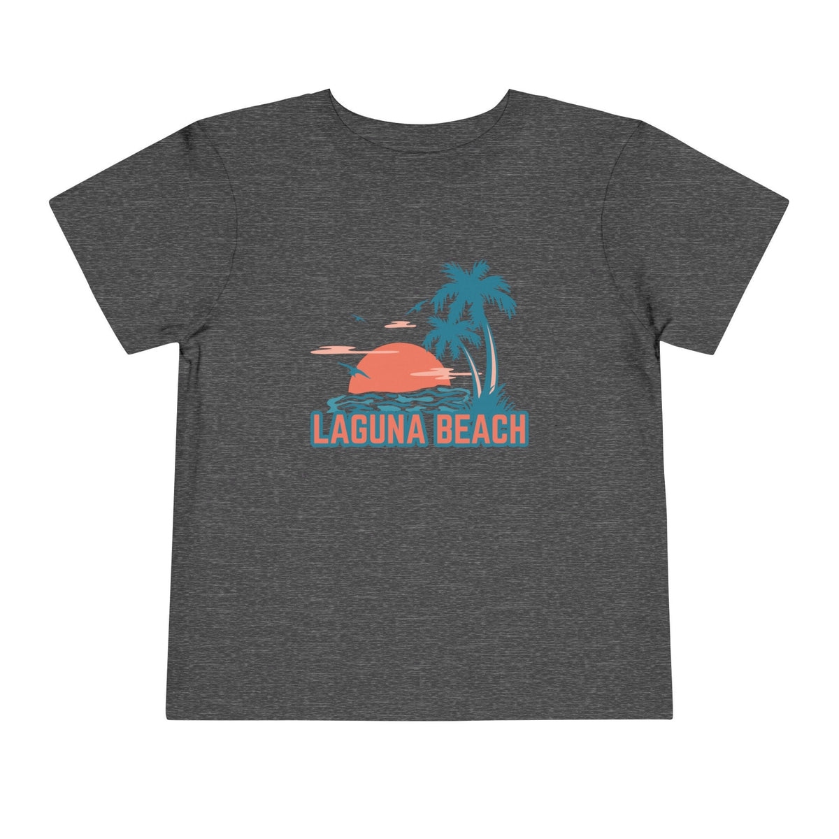 Laguna Beach California Toddler TShirt Retro Palm Tree Toddler Laguna Beach Shirt Personalization Available Graphic Tee – Premium Graphic · Must-Have Style