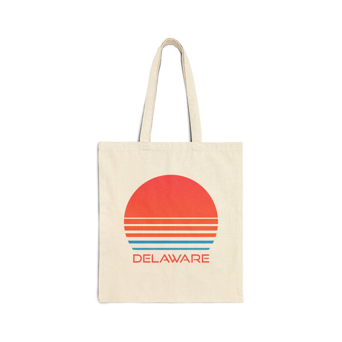Delaware Cotton Canvas Delaware Tote Bag Retro 80s Personalization Available Tote Bag – Premium Graphic · Perfect For Daily Wear