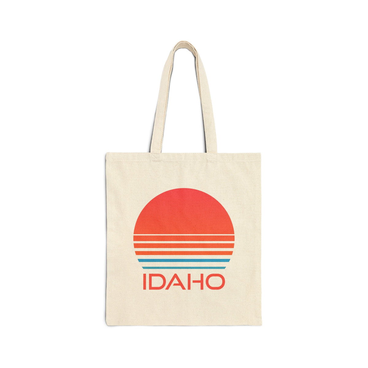 Idaho Cotton Canvas Idaho Tote Bag Retro 80s Personalization Available Tote Bag – Cozy Vibes · Trending Graphic Apparel