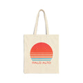 Palo Alto California Retro 80s Cotton Canvas Palo Alto Tote Bag Personalization Available Tote Bag – Bold Style · Trending Graphic Apparel