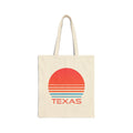 Texas Cotton Canvas Texas Tote Bag Retro 80s Personalization Available Tote Bag – Warm & Stylish · High-Quality Print