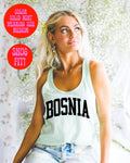Bosnia Bosnian Tank Top Gifts Racerback Shirt Sleeveless Women39s Tank Top – Aesthetic Look · Trending Graphic Apparel