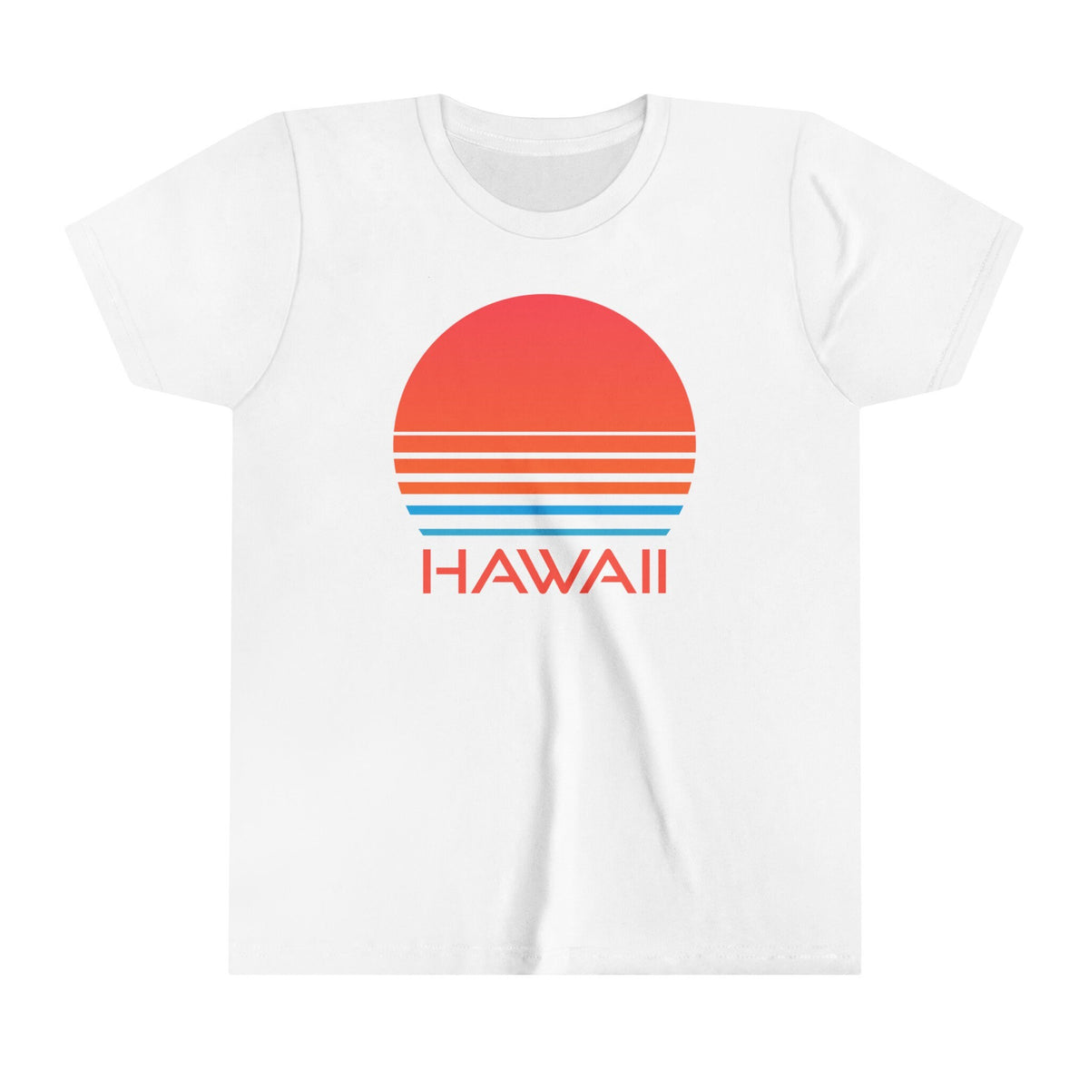 Hawaii Youth Shirt Retro 80s Hawaii Kid39s TShirt Personalization Available Graphic Tee – Warm & Stylish · Great Gift For Fans