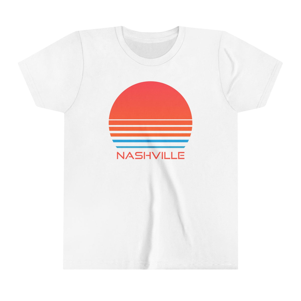 Nashville Tennessee Youth Shirt Retro 80s Nashville Kid39s TShirt Personalization Available Graphic Tee – Bold Style · Top Pick For Any Outfit