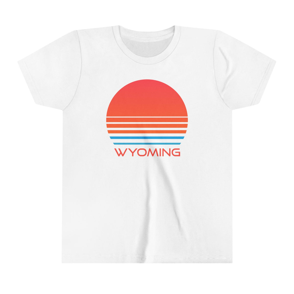 Wyoming Youth Shirt Retro 80s Wyoming Kid39s TShirt Personalization Available Graphic Tee – Fan Favorite · Great Gift For Fans