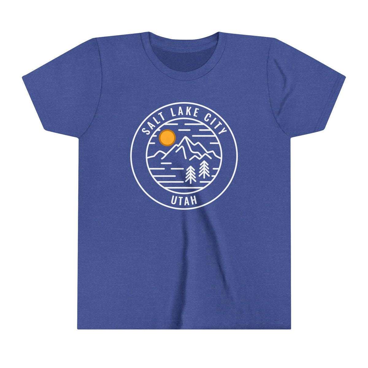 Salt Lake City Utah Youth Shirt Retro Mountain Salt Lake City Kid39s TShirt Personalization Available Graphic Tee – Fan Favorite · Top Pick For Any Outfit
