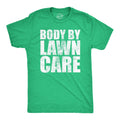 Body By Lawn Care Dad Shirts Funny Outdoors Shirts Funny Men39s TShirts Mowing The Lawn Shirts Funny Outdoors Shirts Graphic Tee – Easygoing Wear · Top Pick For Any Outfit
