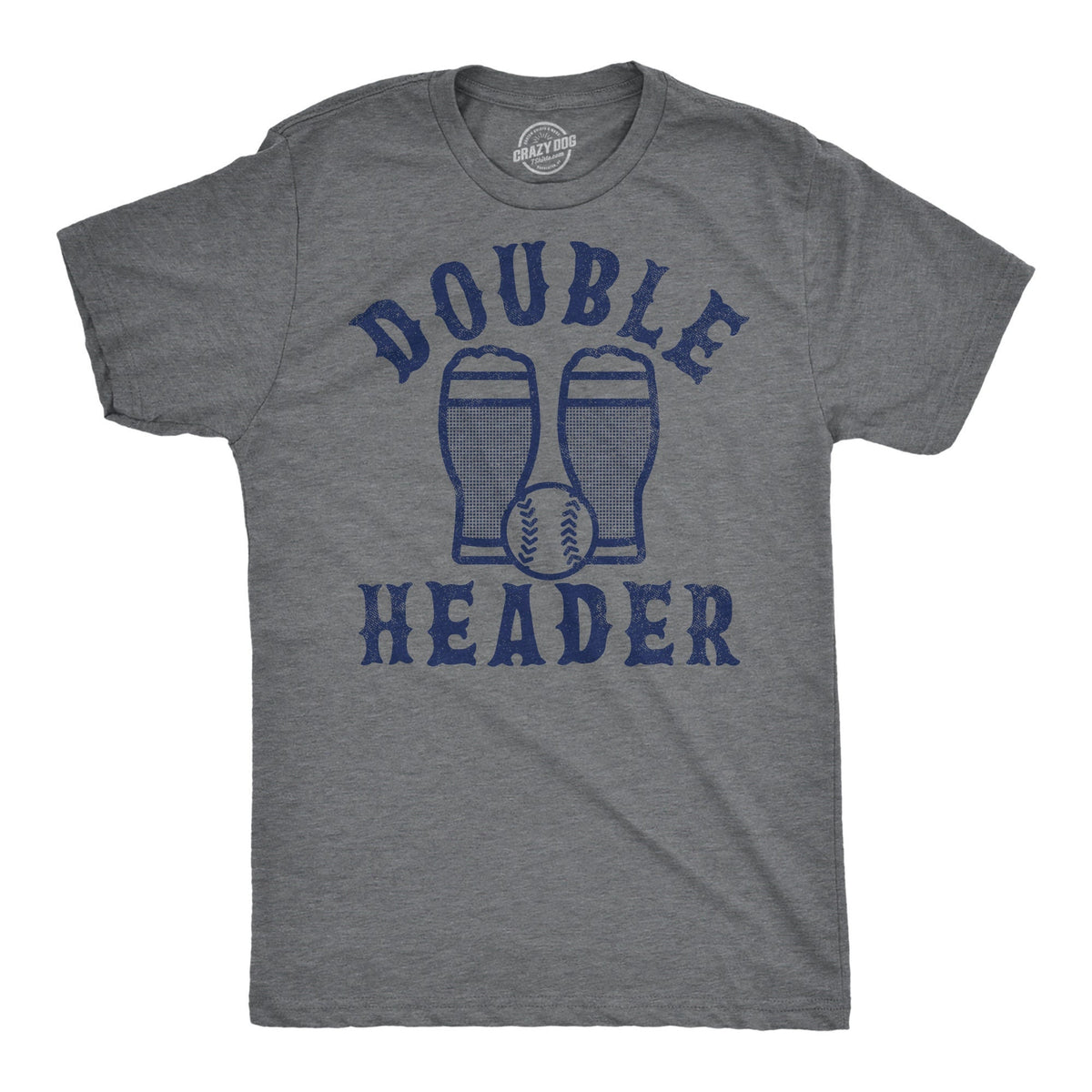 Double Header Beer Shirts Baseball Shirt Dad Funny Baseball Quote Shirt Guys Baseball Lover Gifts Ball Game Shirts Gameday Shirts Men Graphic Tee – Easygoing Wear · High-Quality Print