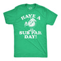Funny Mens Golfing T shirt Joke Golfing Graphic Tee Golfers Gifts Present For Golfer Funny Shirts For Dad Have A Sub Par Day Golfer Graphic Tee – Cozy Vibes · High-Quality Print