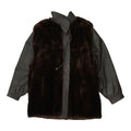 Vintage Womens Brown Leather Wool Coat High End Luxury Jacket VTG Graphic Tee – Feel-Good Design · Top Pick For Any Outfit