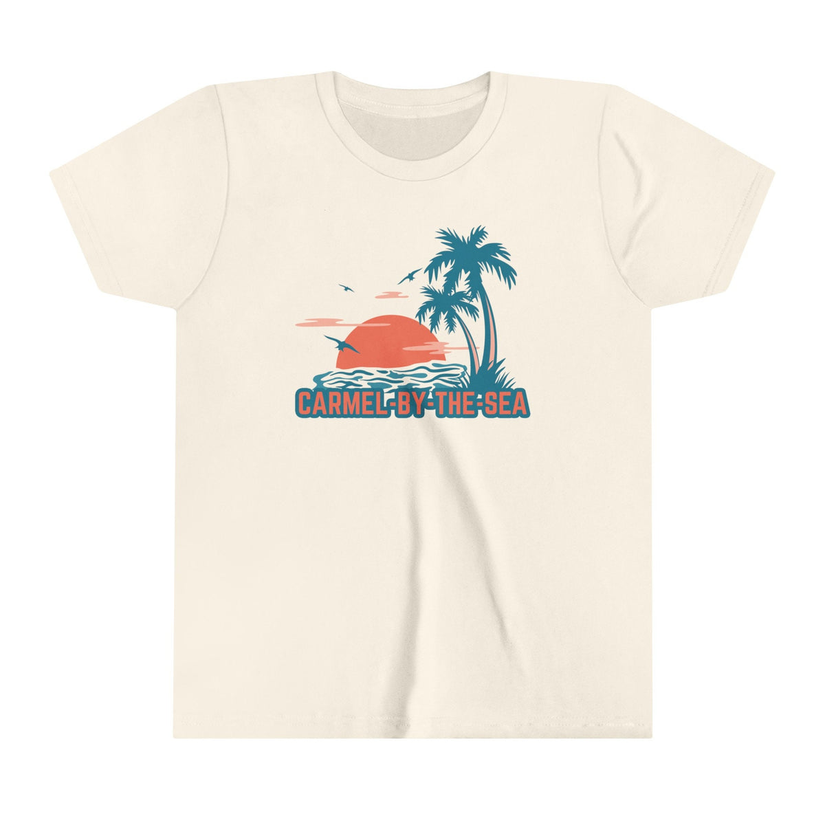 Carmel by the Sea California Youth Shirt Retro Palm Tree Carmel by the Sea Kid39s TShirt Personalization Available Graphic Tee – Warm & Stylish · Top Pick For Any Outfit