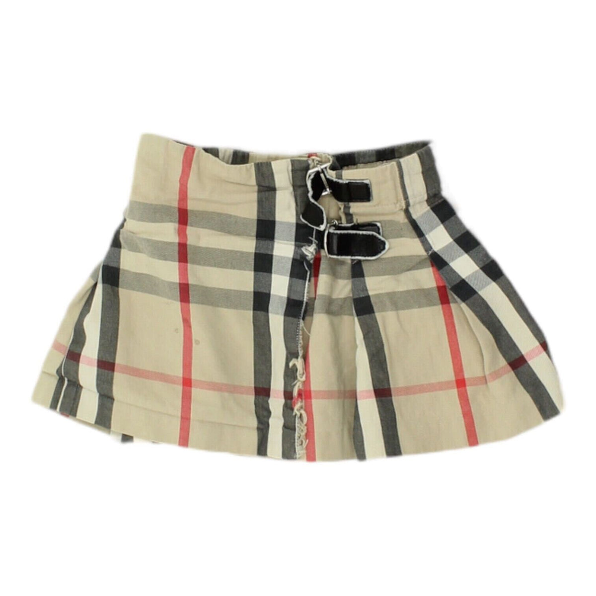 Burberry Girls Nova Check Wrap Skirt Vintage High End Kids Designer VTG Graphic Tee – Easygoing Wear · Must-Have Style
