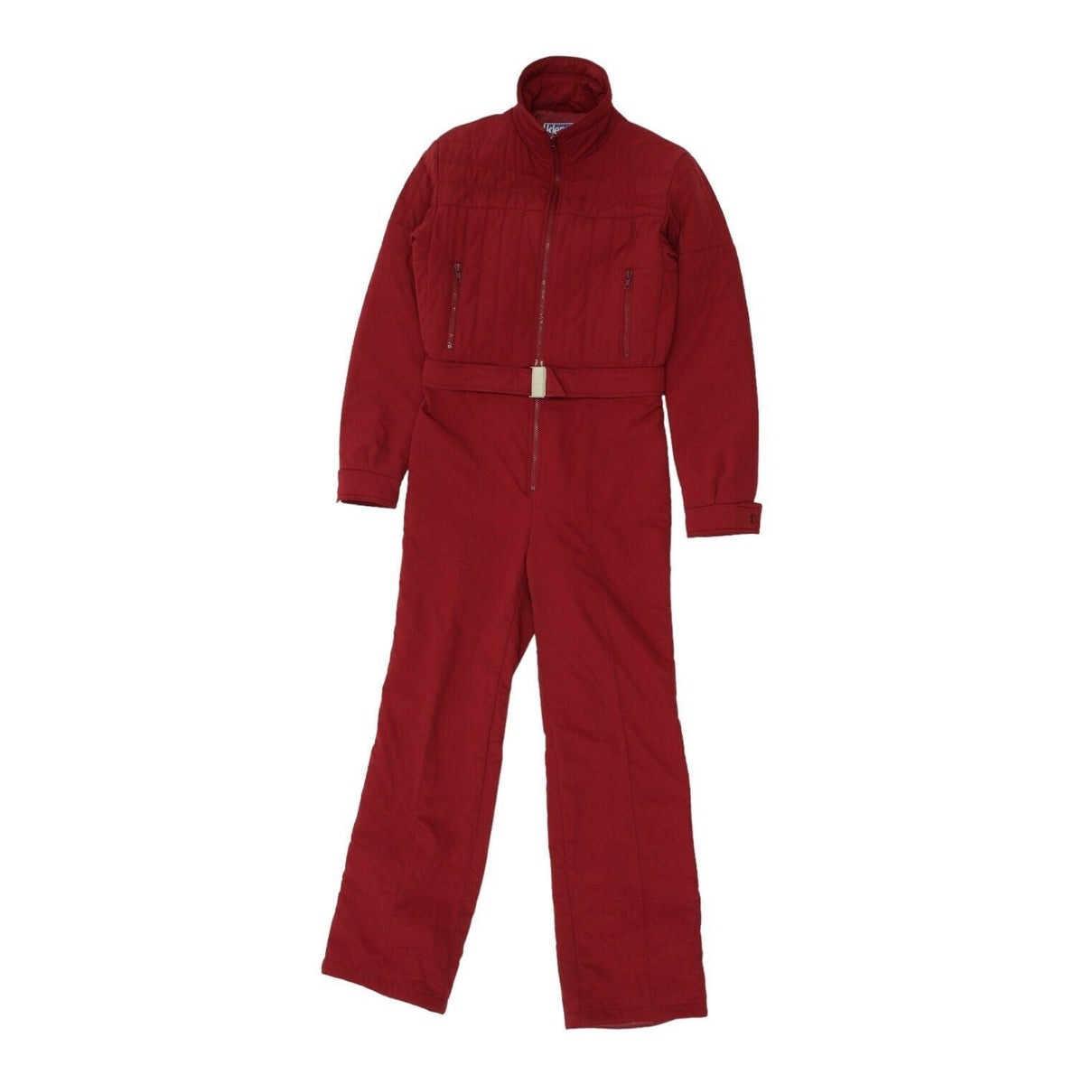 Klepper Womens Red 2 Piece Ski Suit Vintage Winter Sports Snow Coat Salopettes Graphic Tee – Bold Style · Great Gift For Fans