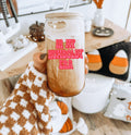 Humboldt Era Glass Tumbler Gifts Mug Reusable Cup Bamboo Lid Straw Iced Coffee Soda Can Graphic Tee – Warm & Stylish · Must-Have Style