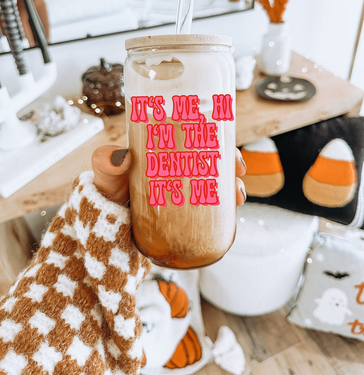 Dentist Dental School Student Glass Tumbler Gifts Mug Reusable Cup Bamboo Lid Straw Iced Coffee Soda Can Graphic Tee – Cozy Vibes · Trending Graphic Apparel