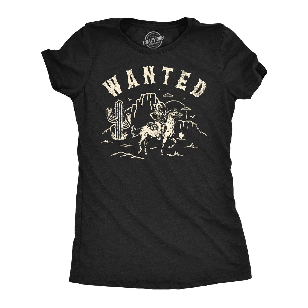Wanted Retro Cowgirl Pin Up Desert Cowboy Boots Southerner Shirts Sweet Tea Southern Shirts Cowgirl Shirts Funny Shirts Cowboy Hat Graphic Tee – Aesthetic Look · Perfect For Daily Wear