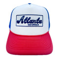 Atlanta Georgia Trucker Hat Retro Snapback Atlanta Hat Adult Hat Graphic Tee – Aesthetic Look · High-Quality Print