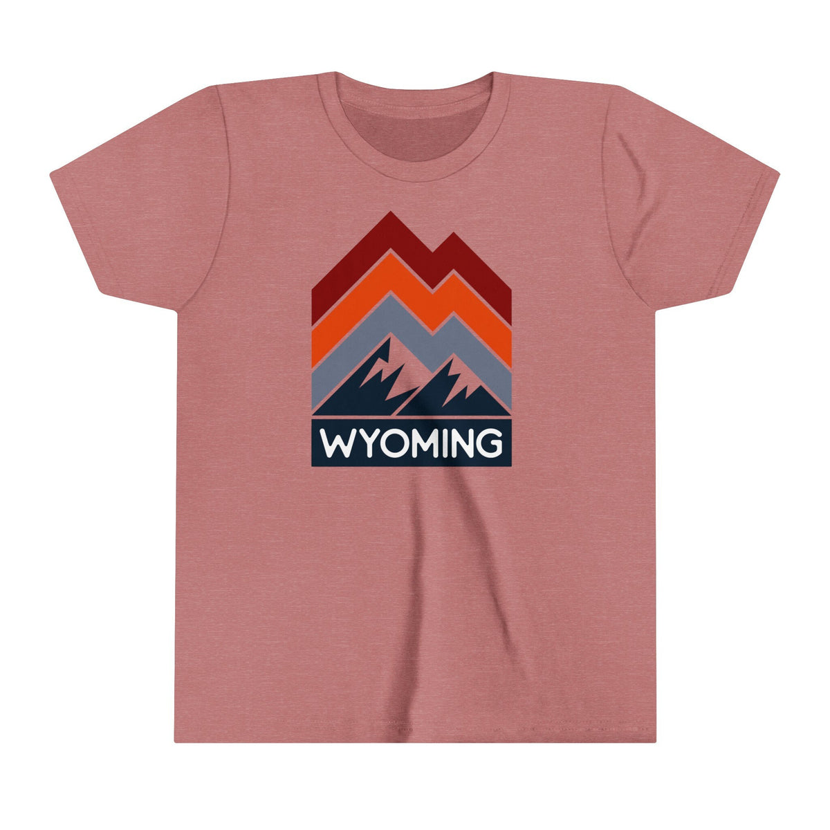 Wyoming Youth Shirt Retro Mountain Wyoming Kid39s TShirt Personalization Available Graphic Tee – Premium Graphic · Top Pick For Any Outfit