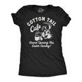 Cotton Tail Cafe Grand Opening Easter Sunday Chocolate Bunnies Shirt Funny Rabbit Shirt Easter Humor Bunnies Shirts Cute Easter Shirts Graphic Tee – Soft Feel · Great Gift For Fans