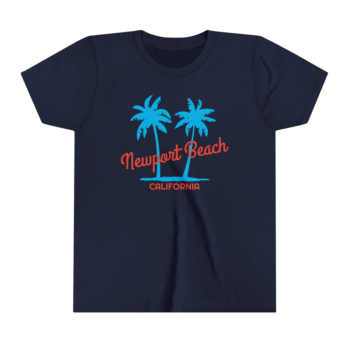 Newport Beach California Youth Shirt Retro Palm Tree Newport Beach Kid39s TShirt Personalization Available Graphic Tee – Premium Graphic · Perfect For Daily Wear