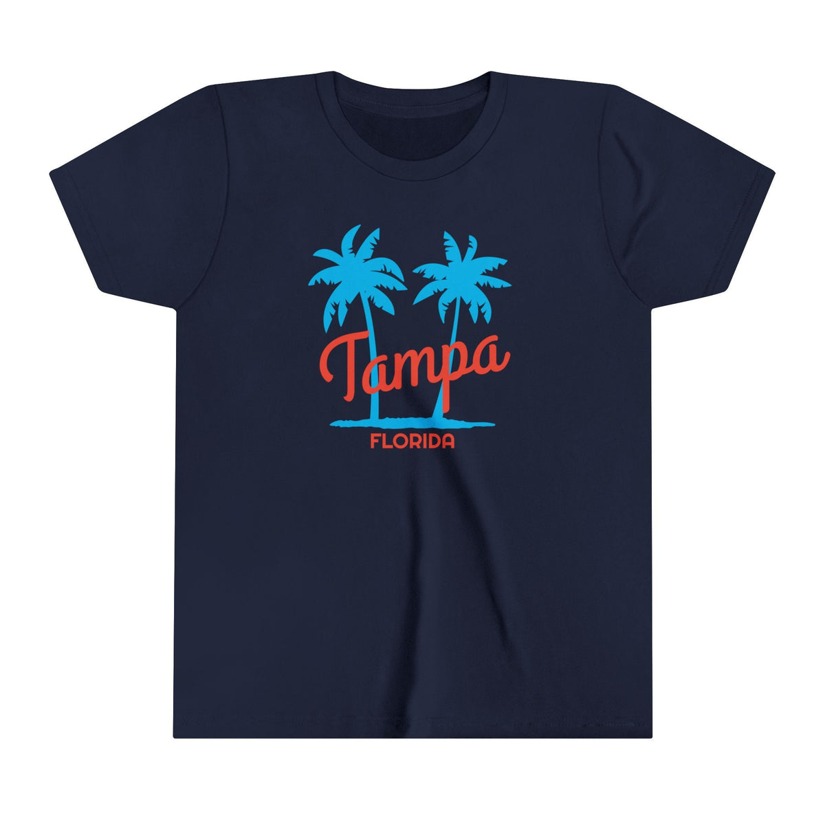 Tampa Florida Youth Shirt Retro Palm Tree Tampa Kid39s TShirt Personalization Available Graphic Tee – Warm & Stylish · Top Pick For Any Outfit