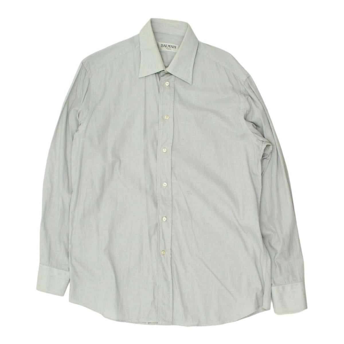 Balmain Paris Mens Grey Button Up Shirt Vintage High End Designer Formal VTG Graphic Tee – Feel-Good Design · Top Pick For Any Outfit