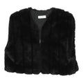 Intuition CD Fashion Womens Black Faux Fur Full Sleeveless Bodywarmer Vintage Graphic Tee – Easygoing Wear · Trending Graphic Apparel