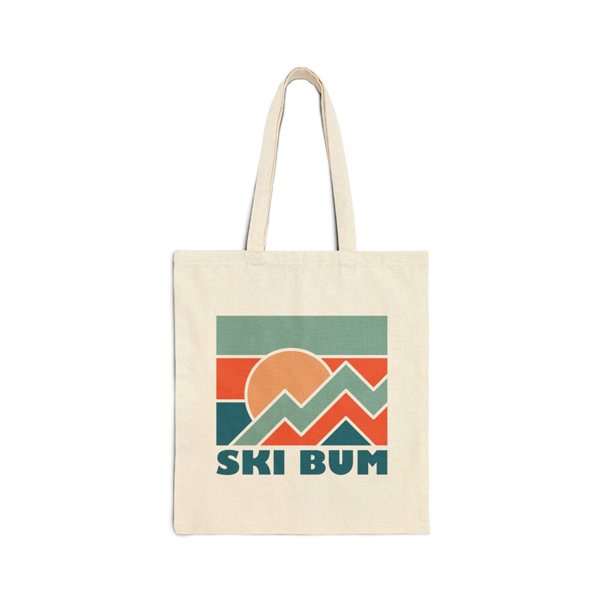 Ski Bum Cotton Canvas Ski Bum Tote Bag Personalization Available Tote Bag – Easygoing Wear · Perfect For Daily Wear