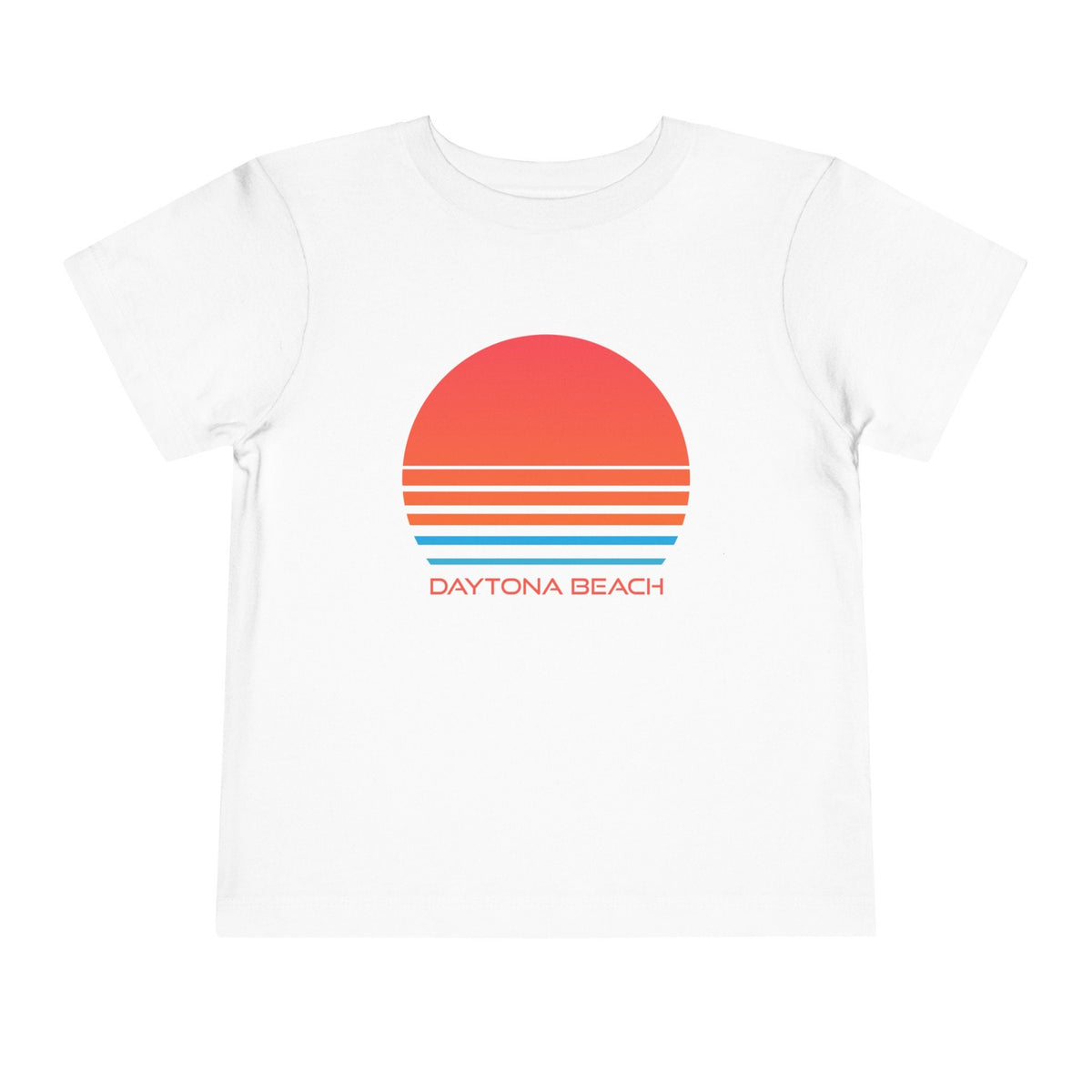 Daytona Beach Florida Toddler TShirt Retro 80s Toddler Daytona Beach Shirt Personalization Available Graphic Tee – Bold Style · Top Pick For Any Outfit