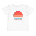Houston Texas Toddler TShirt Retro 80s Toddler Houston Shirt Personalization Available Graphic Tee – Cozy Vibes · Great Gift For Fans