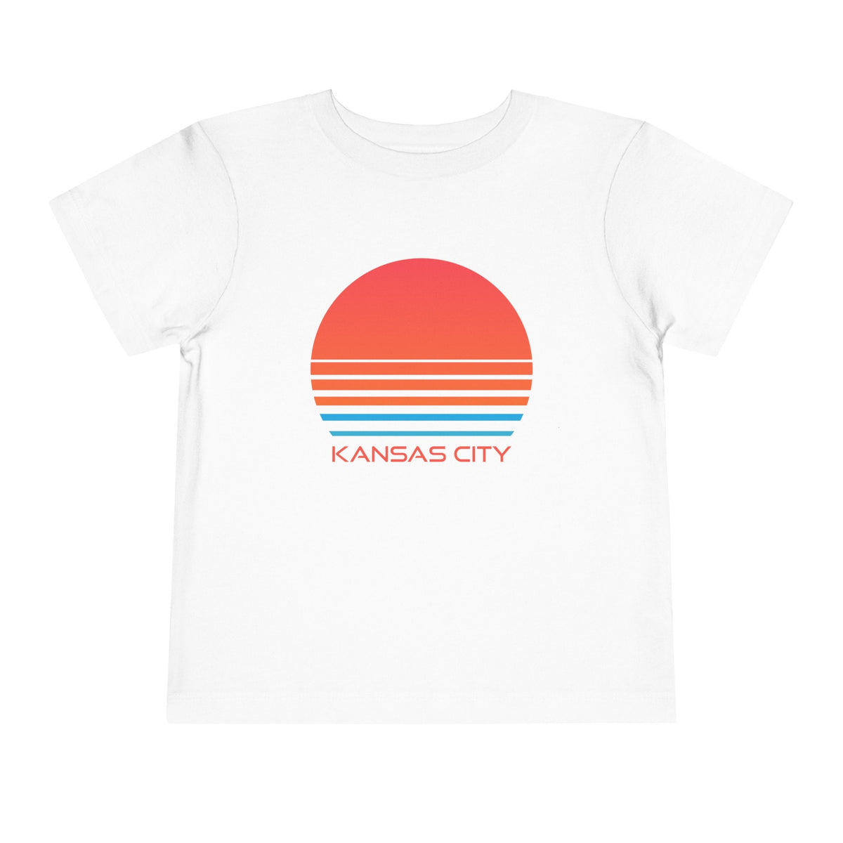 Kansas City Missouri Toddler TShirt Retro 80s Toddler Kansas City Shirt Personalization Available Graphic Tee – Fan Favorite · Perfect For Daily Wear