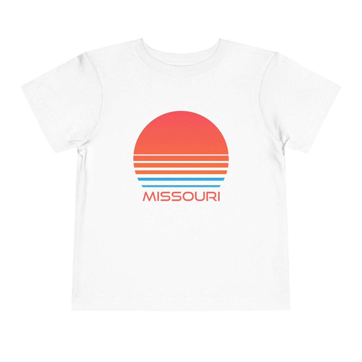 Missouri Toddler TShirt Retro 80s Unisex Toddler Missouri Shirt Personalization Available Graphic Tee – Soft Feel · Top Pick For Any Outfit