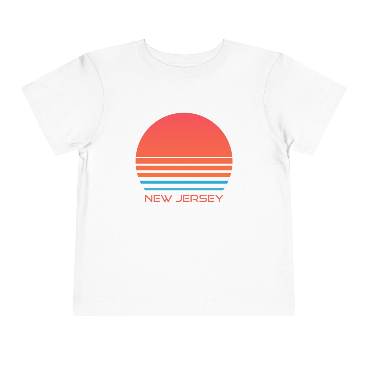 New Jersey Toddler TShirt Retro 80s Unisex Toddler New Jersey Shirt Personalization Available Jersey – Feel-Good Design · Perfect For Daily Wear