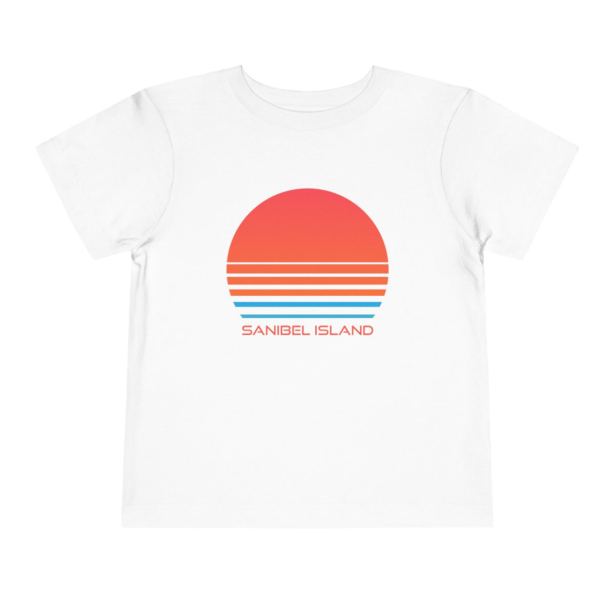 Sanibel Island Florida Toddler TShirt Retro 80s Toddler Sanibel Island Shirt Personalization Available Graphic Tee – Bold Style · Perfect For Daily Wear