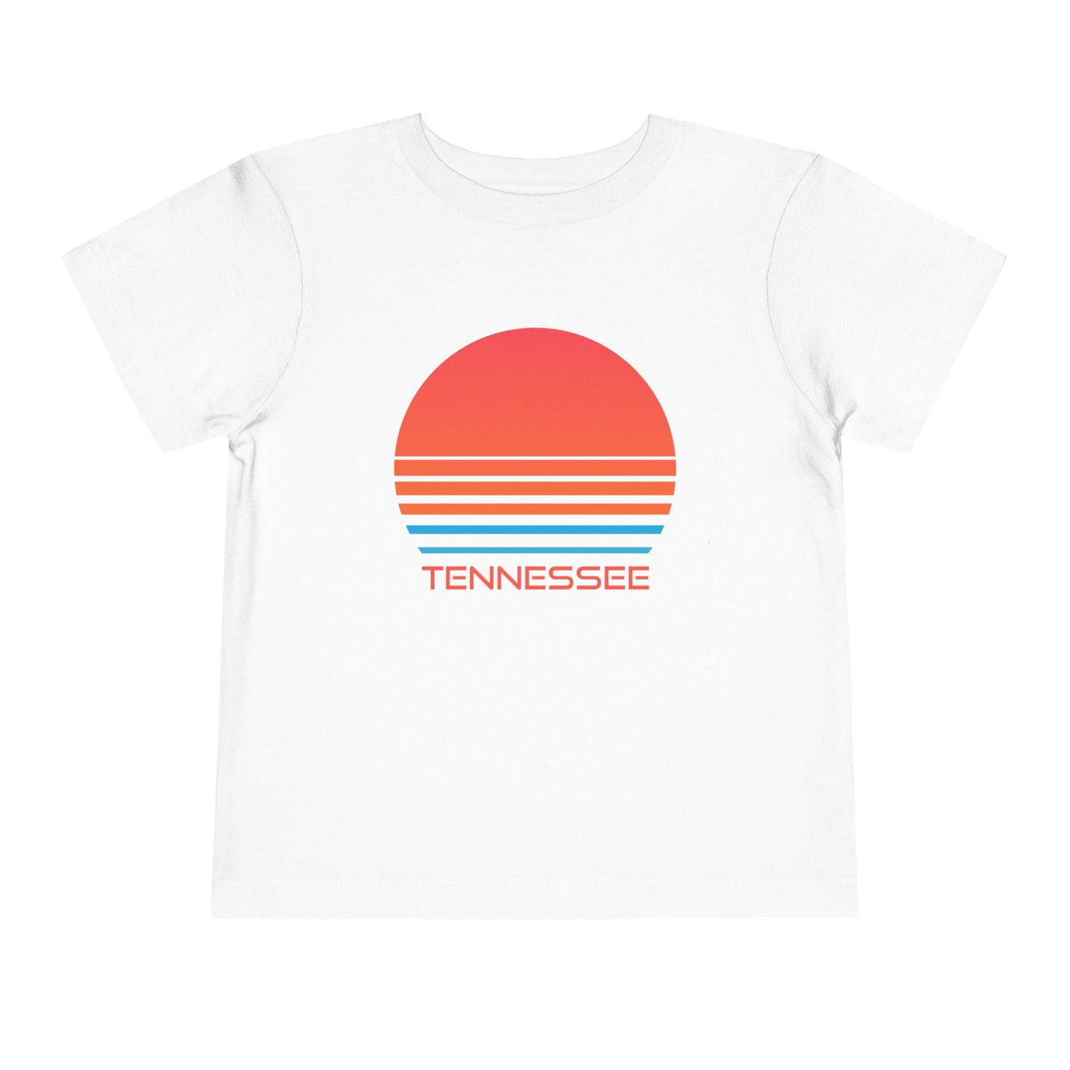 Tennessee Toddler TShirt Retro 80s Unisex Toddler Tennessee Shirt Personalization Available Graphic Tee – Soft Feel · Perfect For Daily Wear