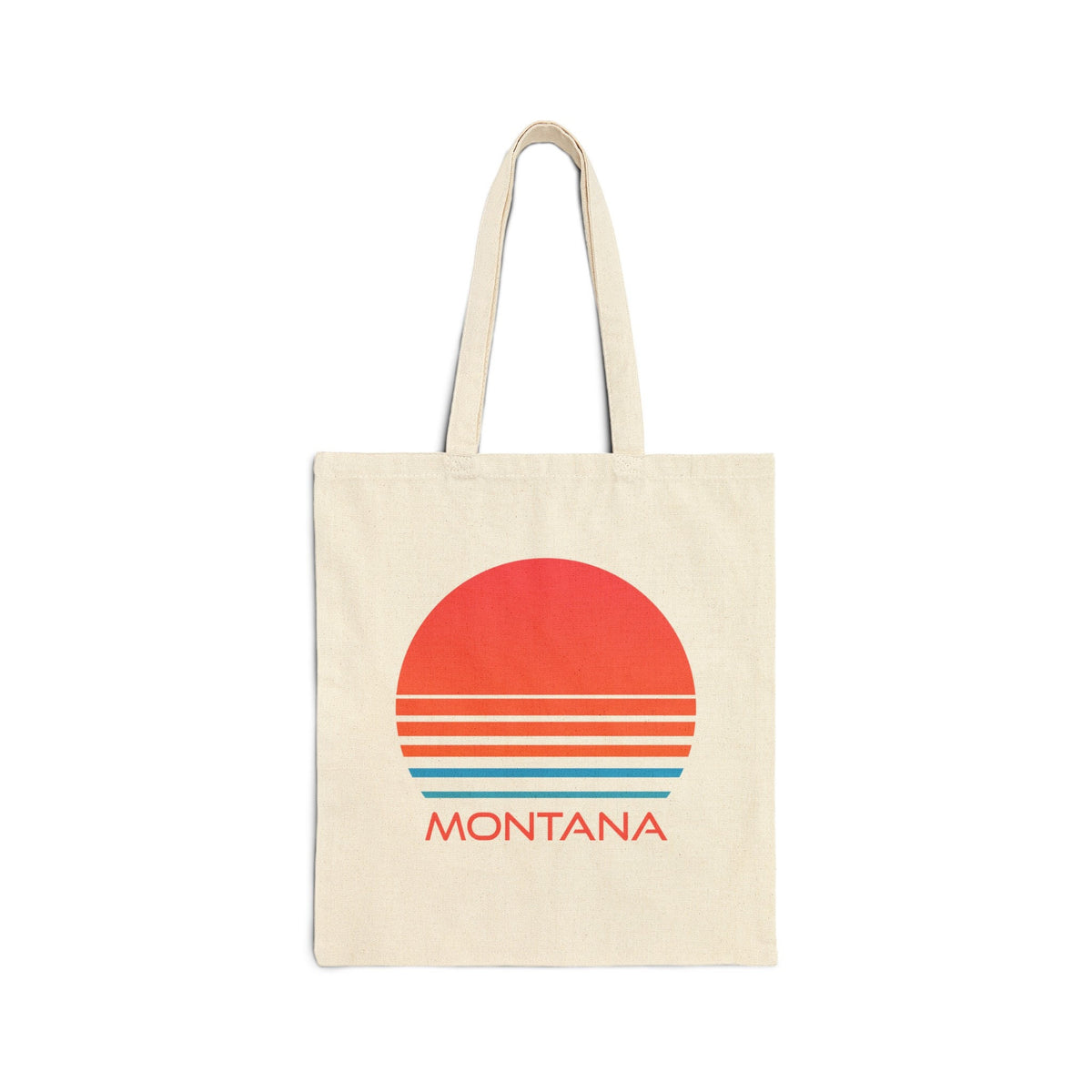 Montana Cotton Canvas Montana Tote Bag Retro 80s Personalization Available Tote Bag – Aesthetic Look · Perfect For Daily Wear