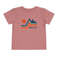 Park City Utah Toddler TShirt Retro Palm Tree Toddler Park City Shirt Personalization Available Graphic Tee – Fan Favorite · High-Quality Print