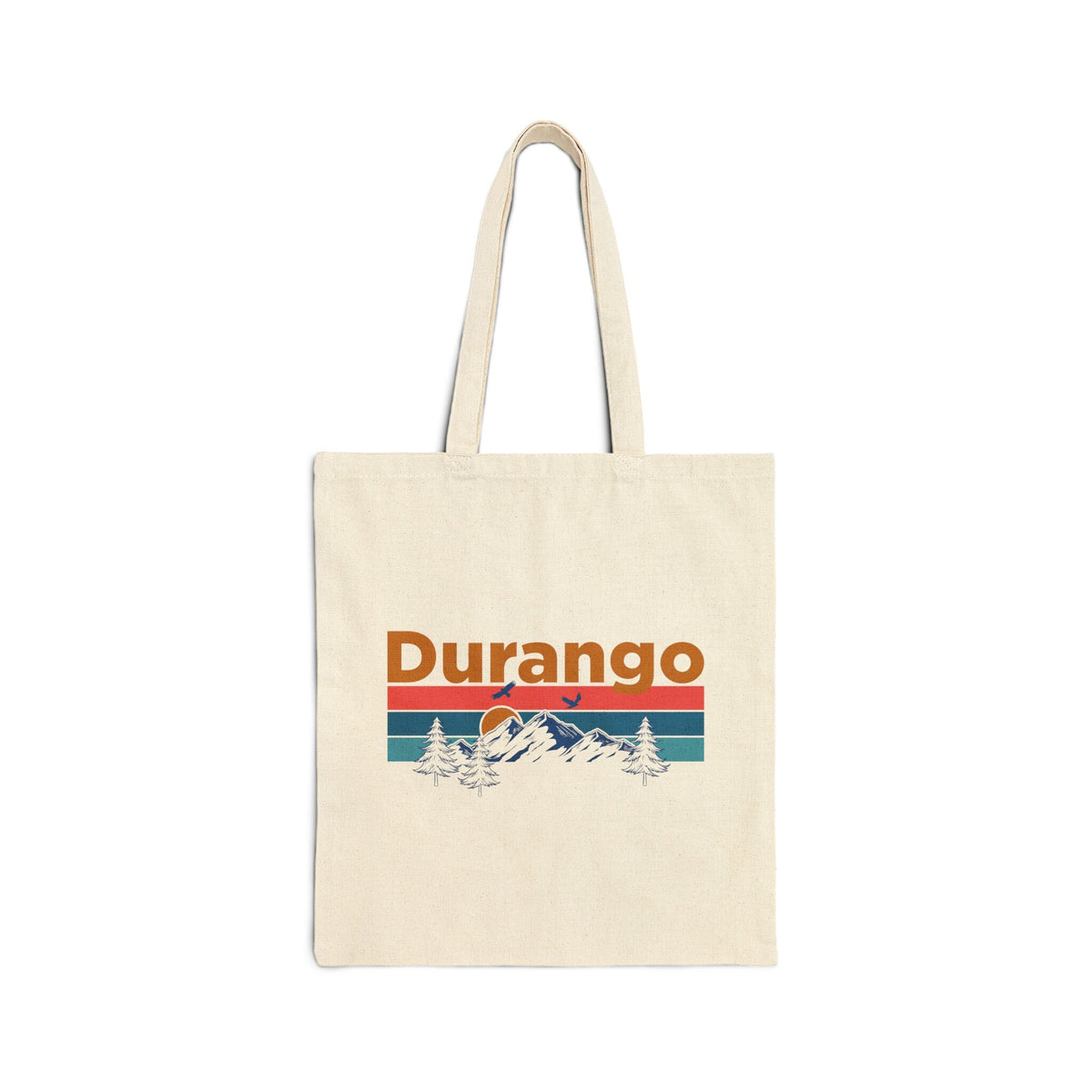Durango Colorado Tote Bag Cotton Canvas Durango Bag Personalization Available Tote Bag – Soft Feel · Trending Graphic Apparel