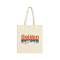 Golden Colorado Tote Bag Cotton Canvas Golden Bag Personalization Available Tote Bag – Soft Feel · Perfect For Daily Wear