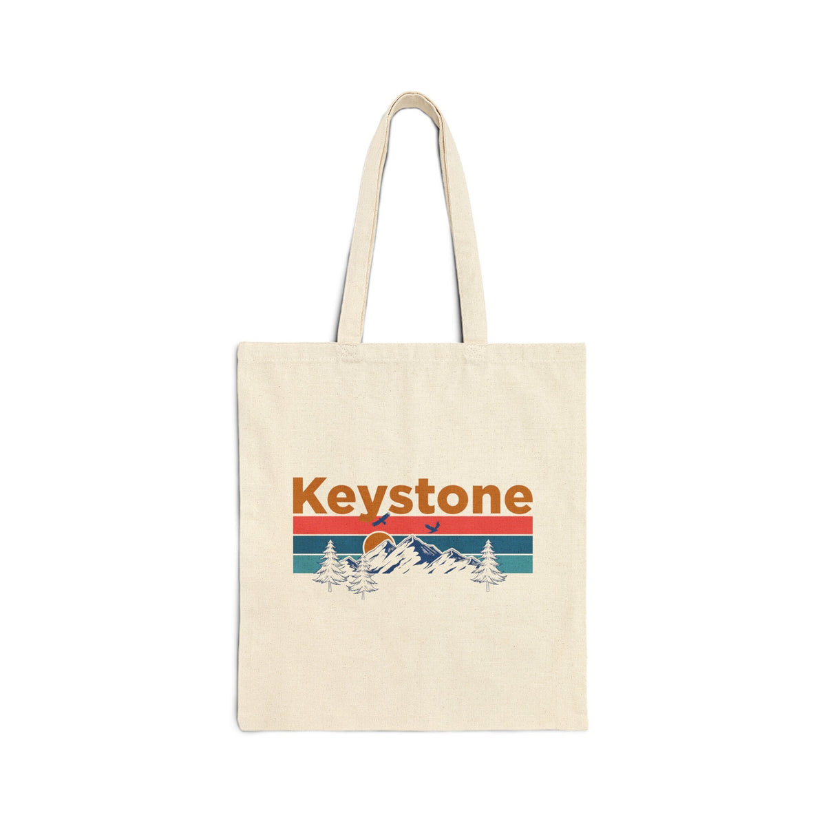 Keystone Colorado Tote Bag Cotton Canvas Keystone Bag Personalization Available Tote Bag – Everyday Comfort · High-Quality Print