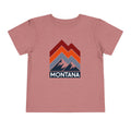 Montana Toddler TShirt Retro Palm Tree Unisex Toddler Montana Shirt Personalization Available Graphic Tee – Warm & Stylish · Perfect For Daily Wear