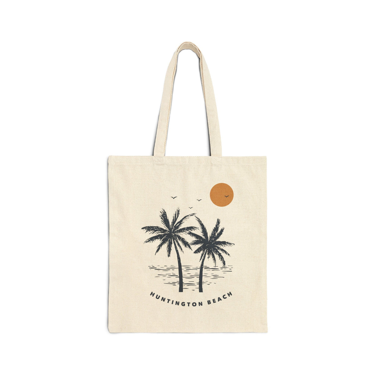 Huntington Beach California Tote Bag Cotton Canvas Huntington Beach Bag Personalization Available Tote Bag – Everyday Comfort · Trending Graphic Apparel