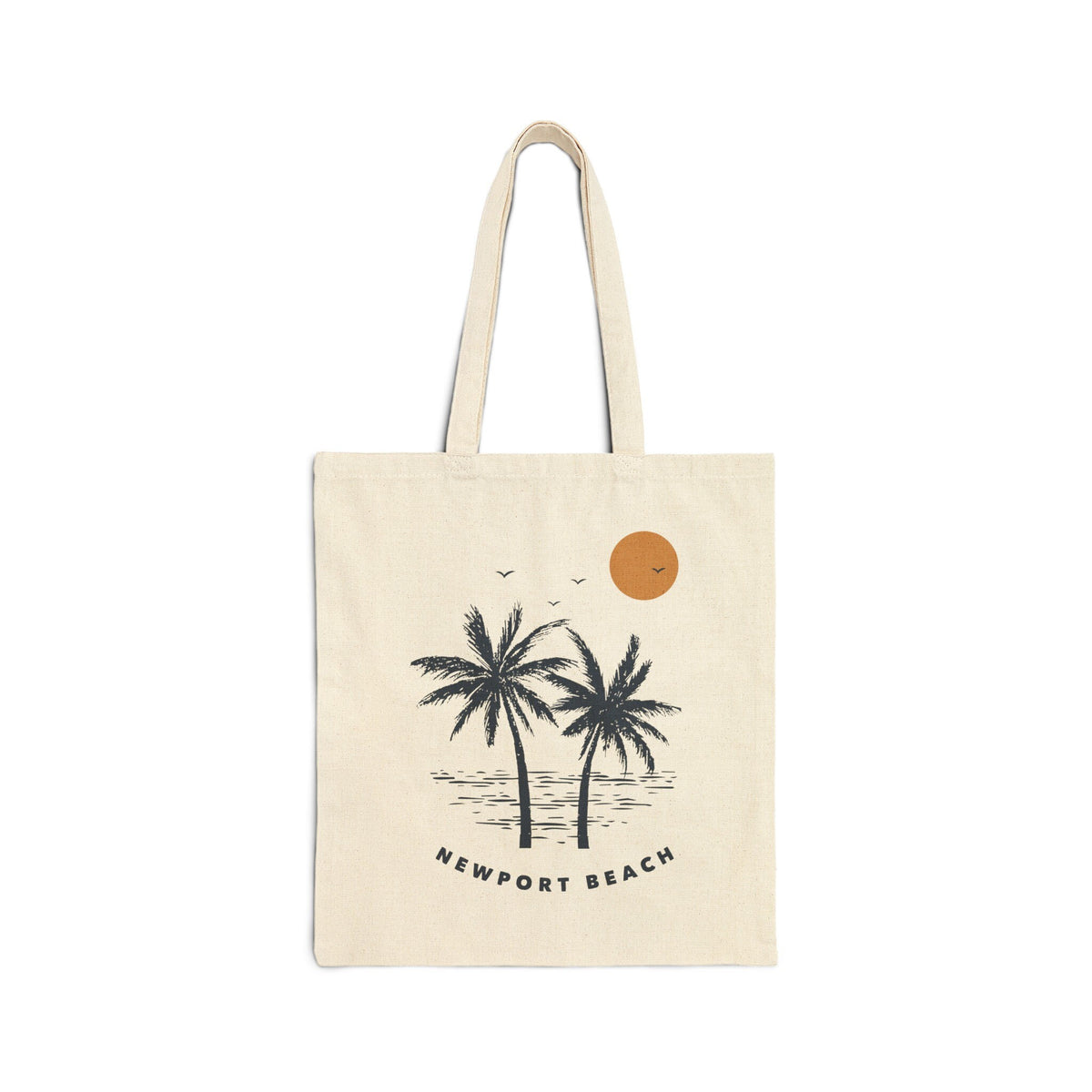 Newport Beach California Tote Bag Cotton Canvas Newport Beach Bag Personalization Available Tote Bag – Everyday Comfort · Must-Have Style