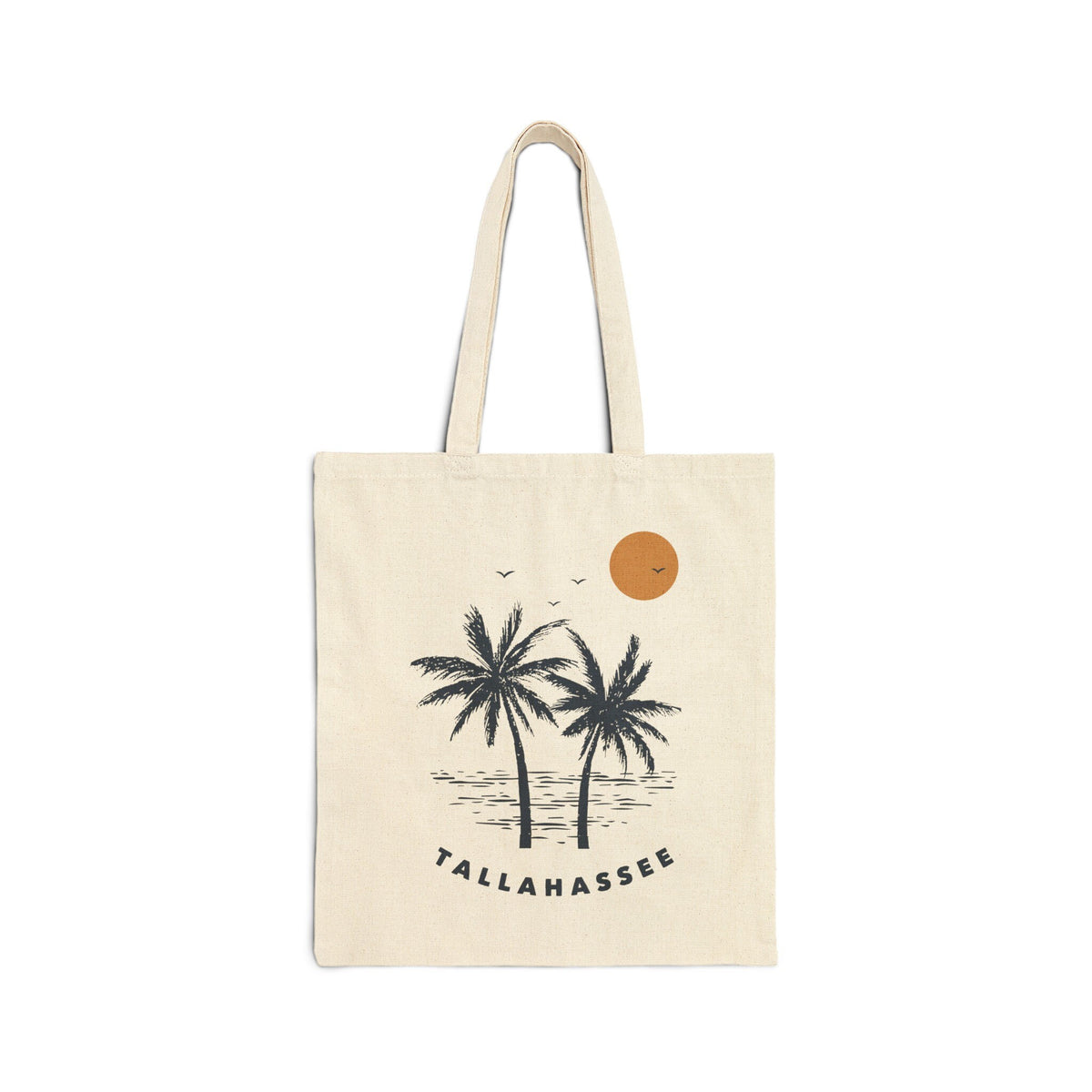 Tallahassee Florida Tote Bag Cotton Canvas Tallahassee Bag Personalization Available Tote Bag – Aesthetic Look · Perfect For Daily Wear