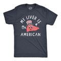 Independence Day Shirt 4th of July Shirt USA Shirt Patriotic Shirt America Shirt Beer Shirt My Liver Is American Drinking Uncle Sam Graphic Tee – Fan Favorite · Trending Graphic Apparel