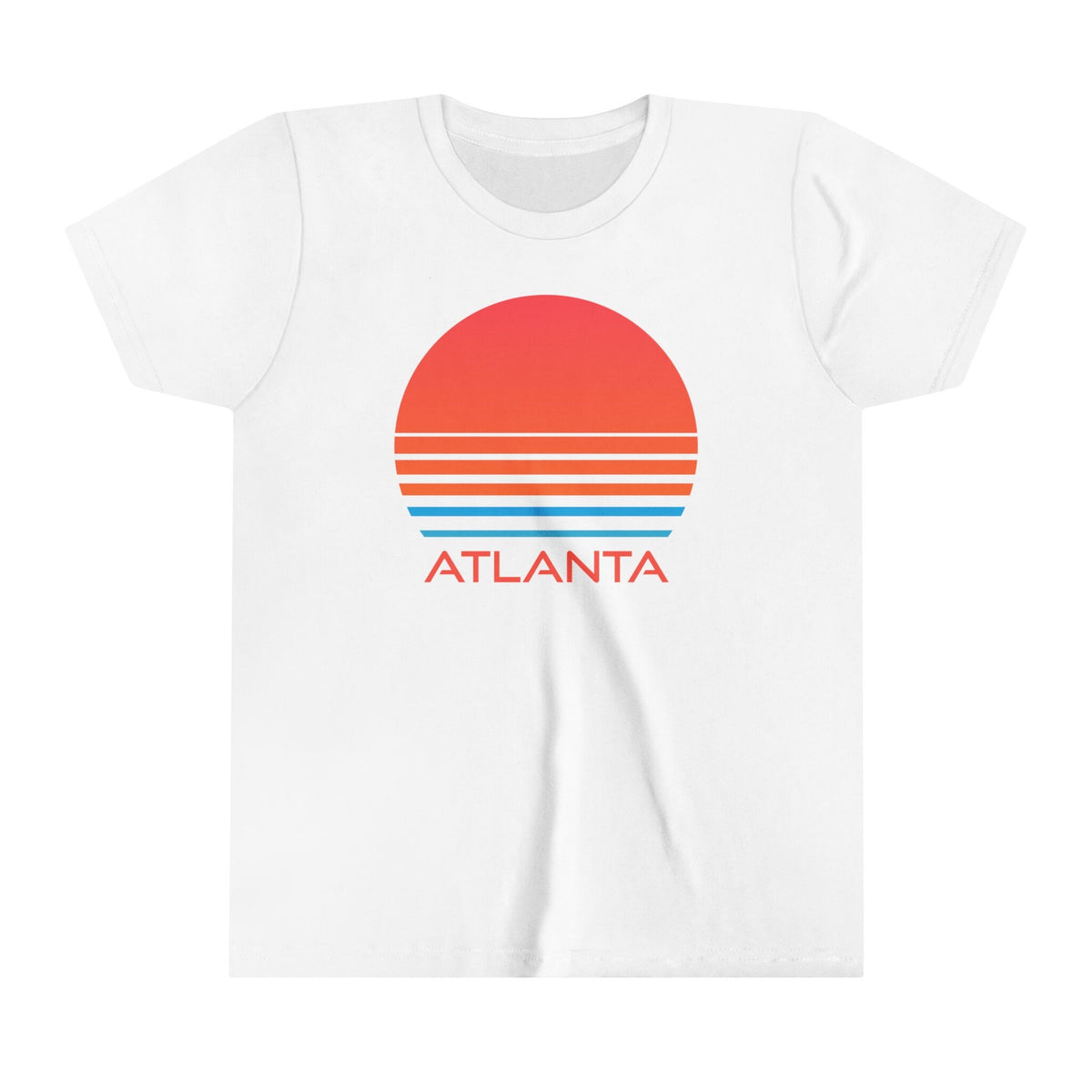 Atlanta Georgia Youth Shirt Retro 80s Atlanta Kid39s TShirt Personalization Available Graphic Tee – Warm & Stylish · Must-Have Style