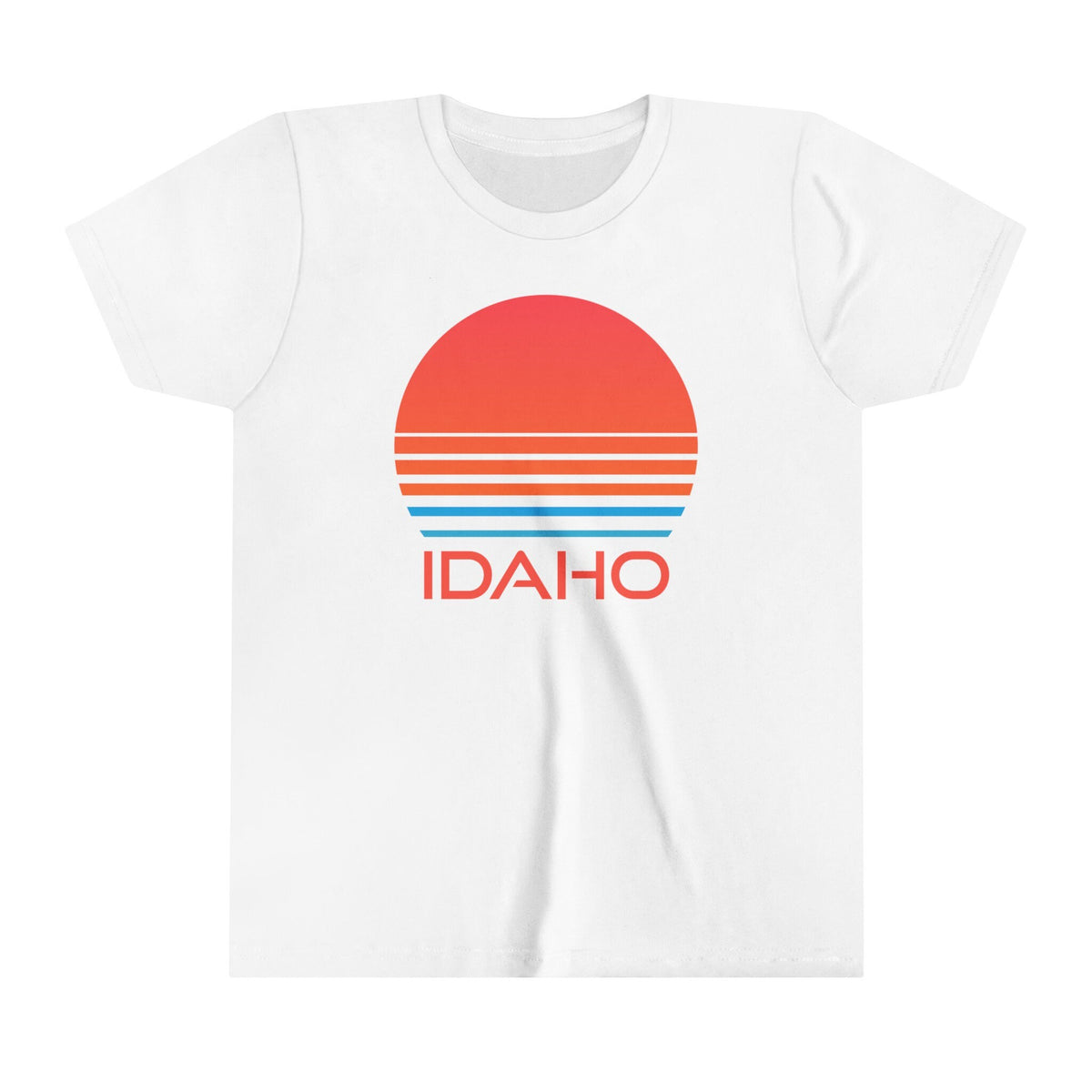 Idaho Youth Shirt Retro 80s Idaho Kid39s TShirt Personalization Available Graphic Tee – Feel-Good Design · Must-Have Style